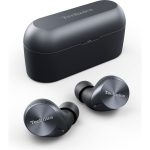 Technics EAH-AZ60 douszne słuchawki bezprzewodowe z redukcją szumów ANC (8 mikrofonów MEMS, Bluetooth, JustMyVoice, wodoodporność IPX4), czarne