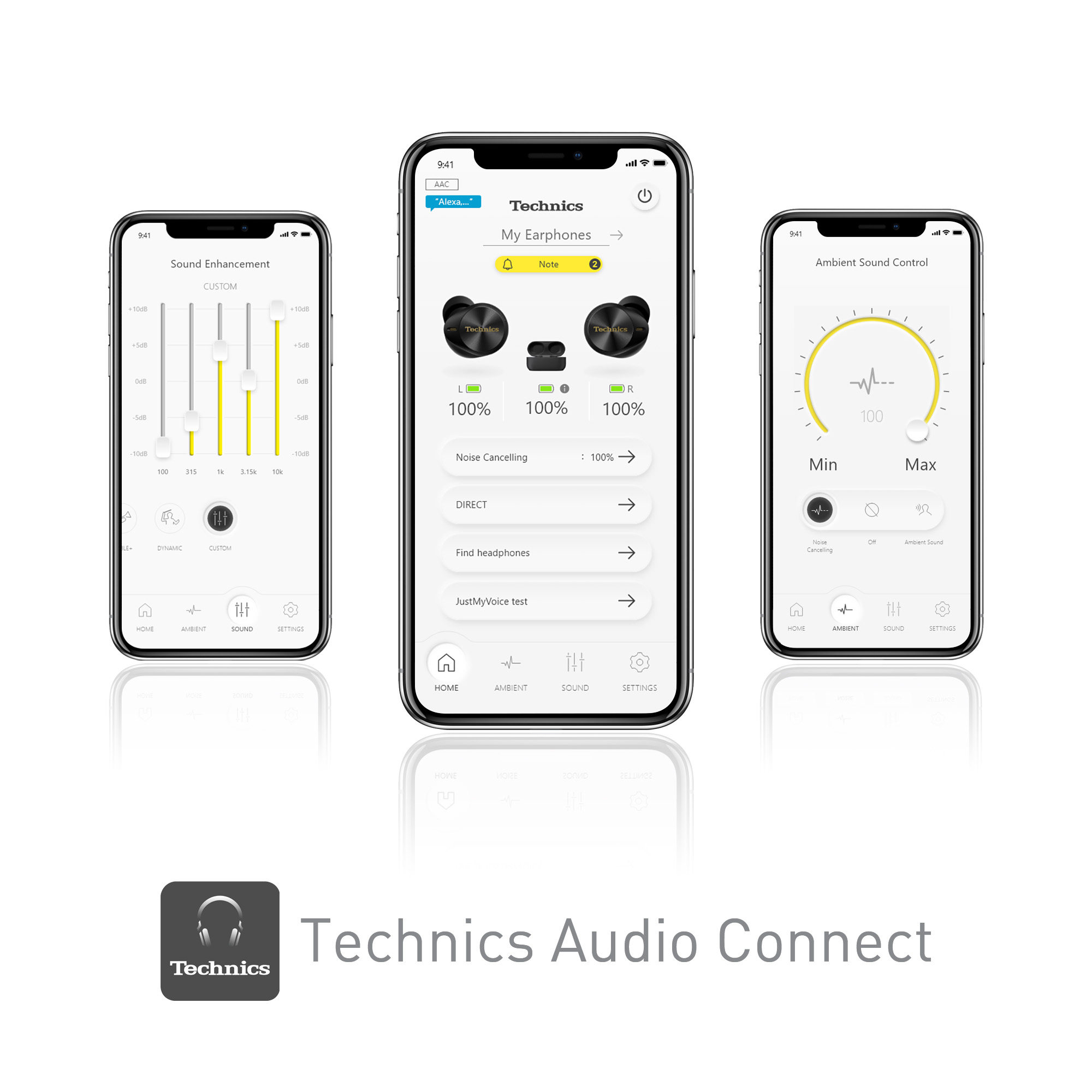 Aplikacja Technics Audio Connect
