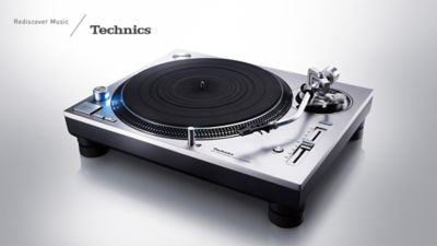 Technics SL-1200GR2ES_PACK Technics SL-1200GR2 gramofon z napędem bezpośrednim + wkładka gramofonowa (wysoka czułość, precyzyjne obroty, aktywna redukcja szumów), srebrny 16 Technics SL-1200GR2ES_PACK 4 technics turntable SL 1200GR2 logo 1920x1080 1