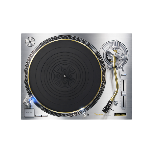 Technics SL-1200GMEES Technics SL-1200GME gramofon z napędem bezpośrednim (konstrukcja antywibracyjna, wysoka czułość ruchu początkowego, stabilne obroty)), srebrny 19 Technics SL-1200GMEES ast 3006921 1